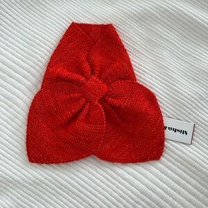 Misha & Puff Hot Red sledding scarf